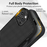 Forged Carbon Fiber TPU Phone Case