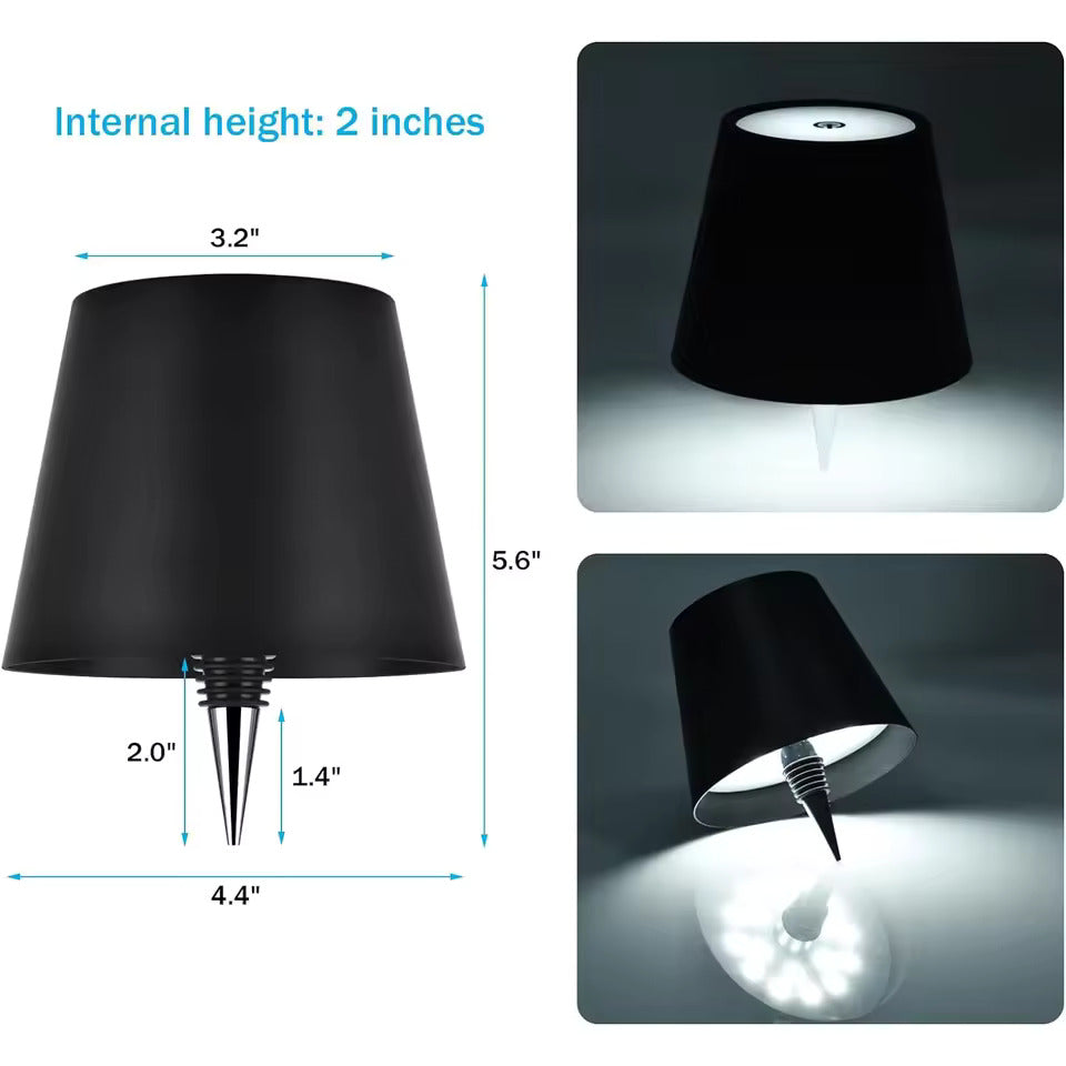 LED Bottle Table Lamp